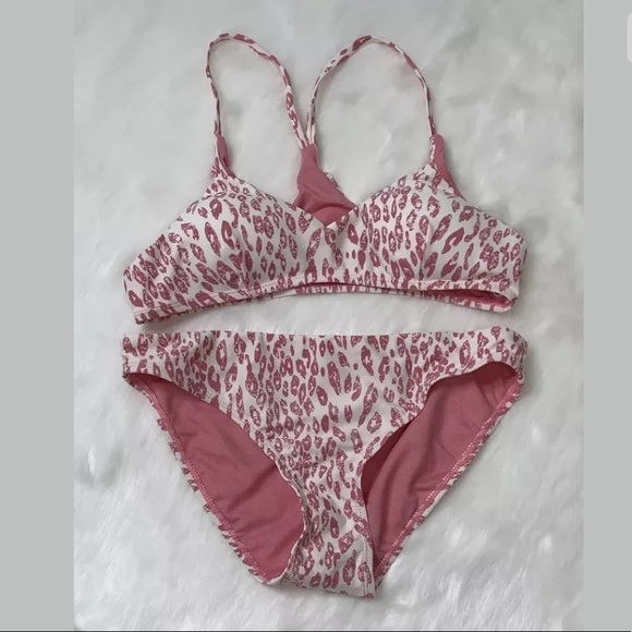 BEACH BABE Pink TWO-PIECE BIKINI - Picture 3 of 6